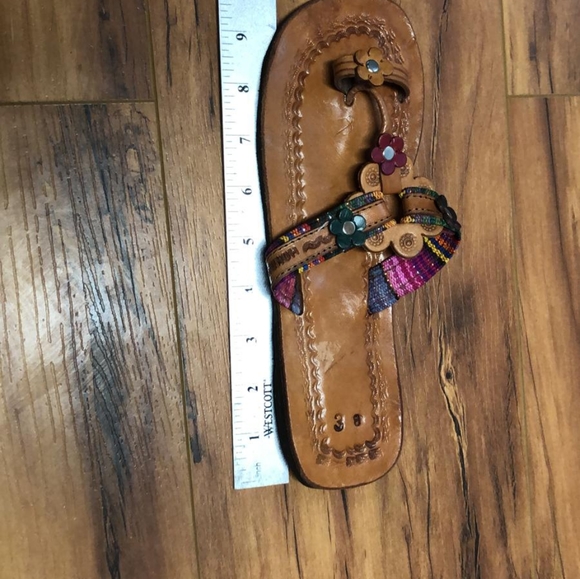 Sandals Flip Flops New Shoes For Women Casual Leather Comfortable Summers - Picture 8 of 8